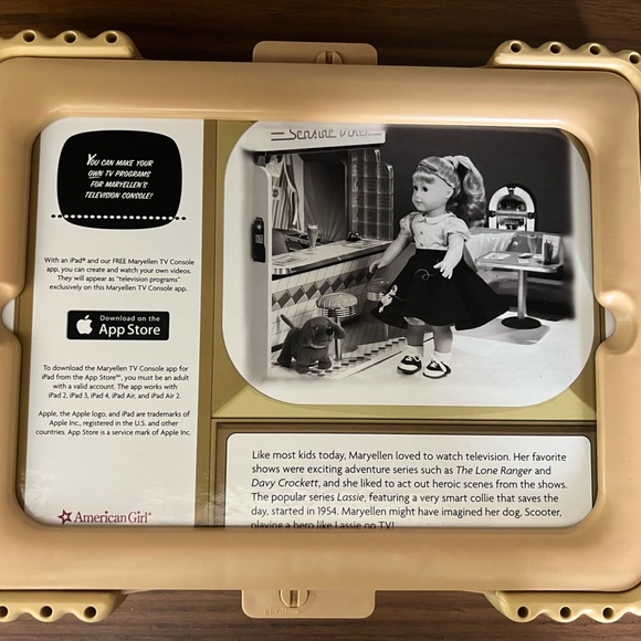 American girl Mary Ellen's TV console - Picture 6 of 6